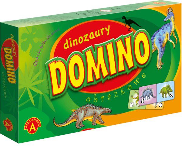 Alexander ALEXANDER Gra Domino Dinozaury - 0555