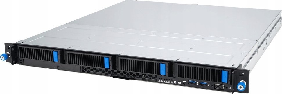 Фото - Сервер Asus Rack 1U RS300-E12-PS4/350W Intel C262 LGA1700 95W 4xDDR5 4400/4000/3600 4x3,5"/2,5" 4*SATA/SAS/NVMe 2x Intel I210A 