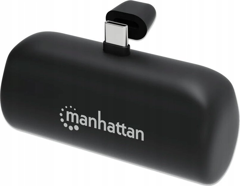 Powerbank Manhattan 5000mAh Czarny (102636)