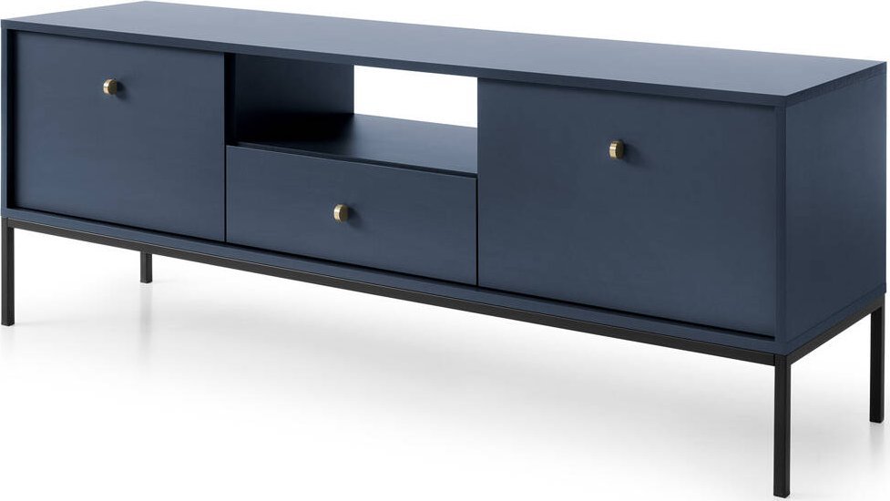 Ravio Szafka RTV Bari RTV154 w kolorze granatowym