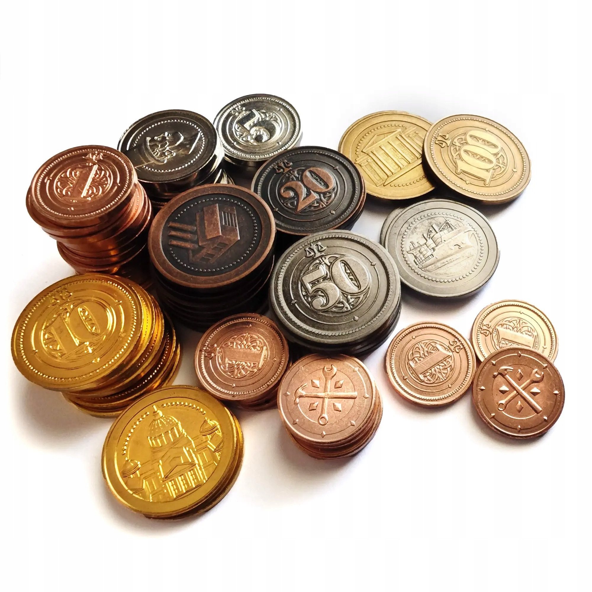 Hegemonic Project Games Hegemony: Lead Your Class to Victory – Pack of 85 Metal coins