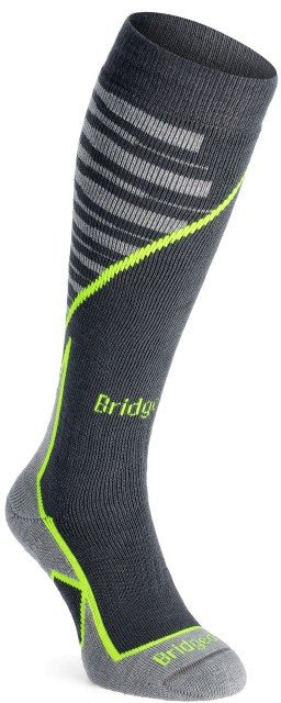 Skarpety narciarskie Bridgedale Ski MW Plus - gunmetal/stone 40 - 43