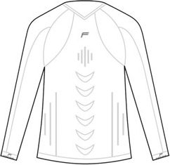 Fuse Koszulka męska Staycool Megalight 140 długi rękaw biała r. XL (FSE-15-1001-8-3-0001)