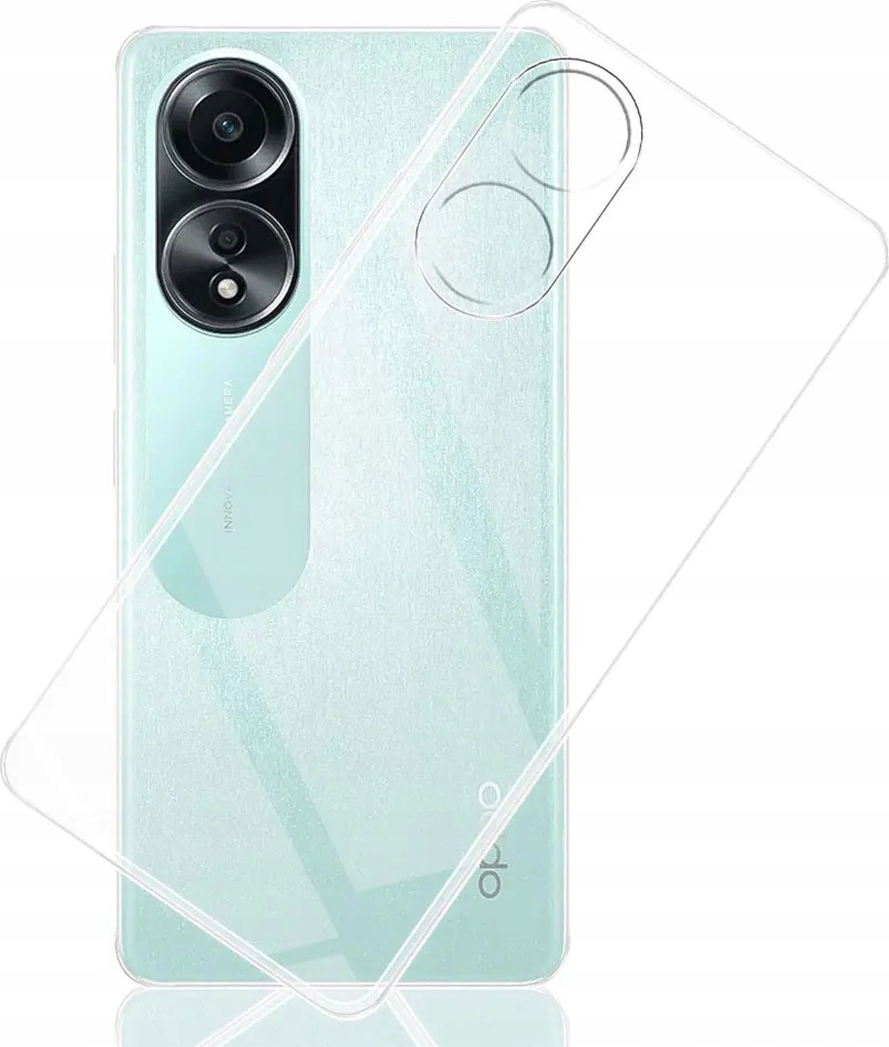 Hello Case ETUI DO OPPO A78 5G / A58 5G GUMOWE OBUDOWA CASE SILIKON SLIM POKROWIEC
