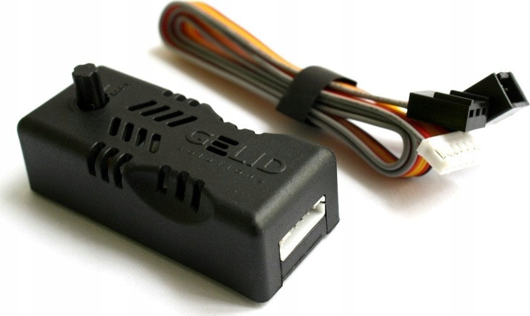 Gelid Solutions Fan Speed Control, Black, 12 V, 5 V, 700 mA, 12 W, 62 x 19 x 25 mm