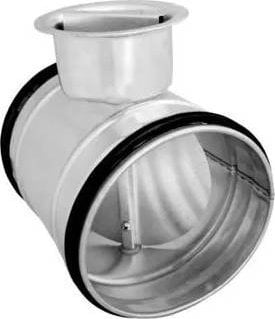 ALNOR CLOSING DAMPER WITH GASKET DASL-200