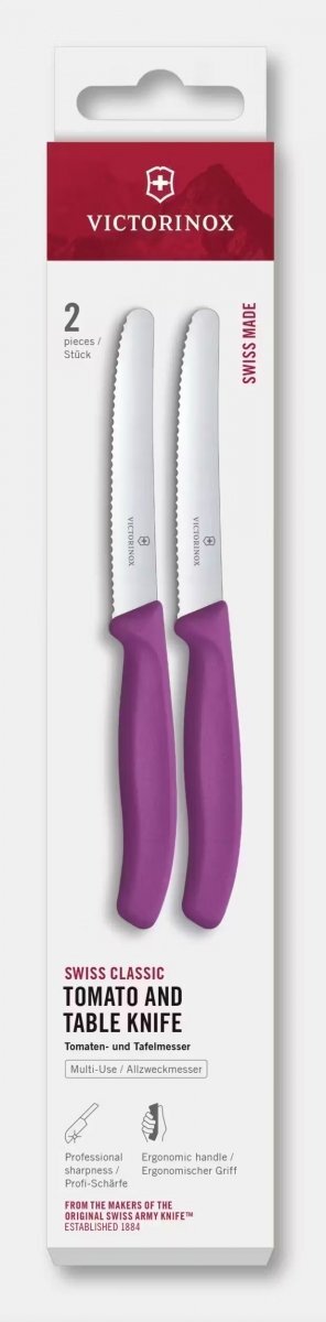 Victorinox Zestaw noży stołowych do pomidorów Swiss Classic, 2 elementy Victorinox 6.7835.2C1