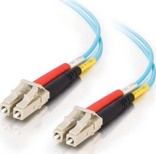 C2G C2G LC-LC 10Gb 50/125 OM3 Duplex Multimode PVC Fiber Optic Cable (LSZH) - Netzwerkkabel - LC Multi-Mode (M) zu LC Multi-Mode (M) - 2 m - Glasfaser
