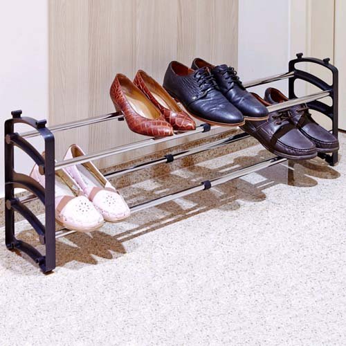 Home Life REGULOWANA PÓŁKA NA BUTY STOJAK NA BUTY 65-115 CM