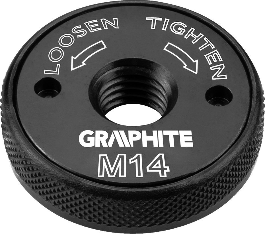 Graphite Osprzęt do szlifierek Nakrętka szybkomocyjąca M 14