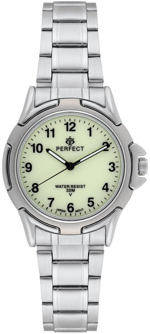 Zegarek Perfect P001-03 męski klasyczny czytelny 36 mm świecąca tarcza .