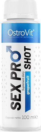 Zdjęcia - Witaminy i składniki mineralne OstroVit Sex Pro Shot, Grejpfrutowy - 100 ml 