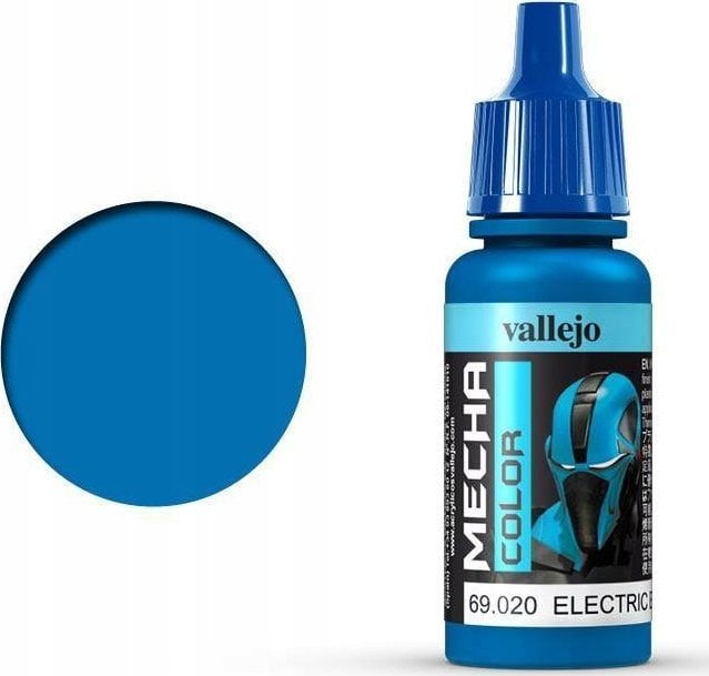 Vallejo Vallejo: 69.020 - Mecha Color - Electric Blue (17 ml)