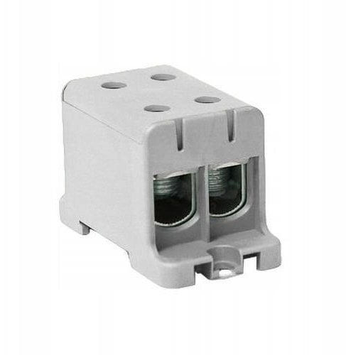 Elektro-Plast Blok rozdzielacz odgałęźny 2x1-biegun AL/CU 35-150mm2 szary montaż płaski i na szynę T...