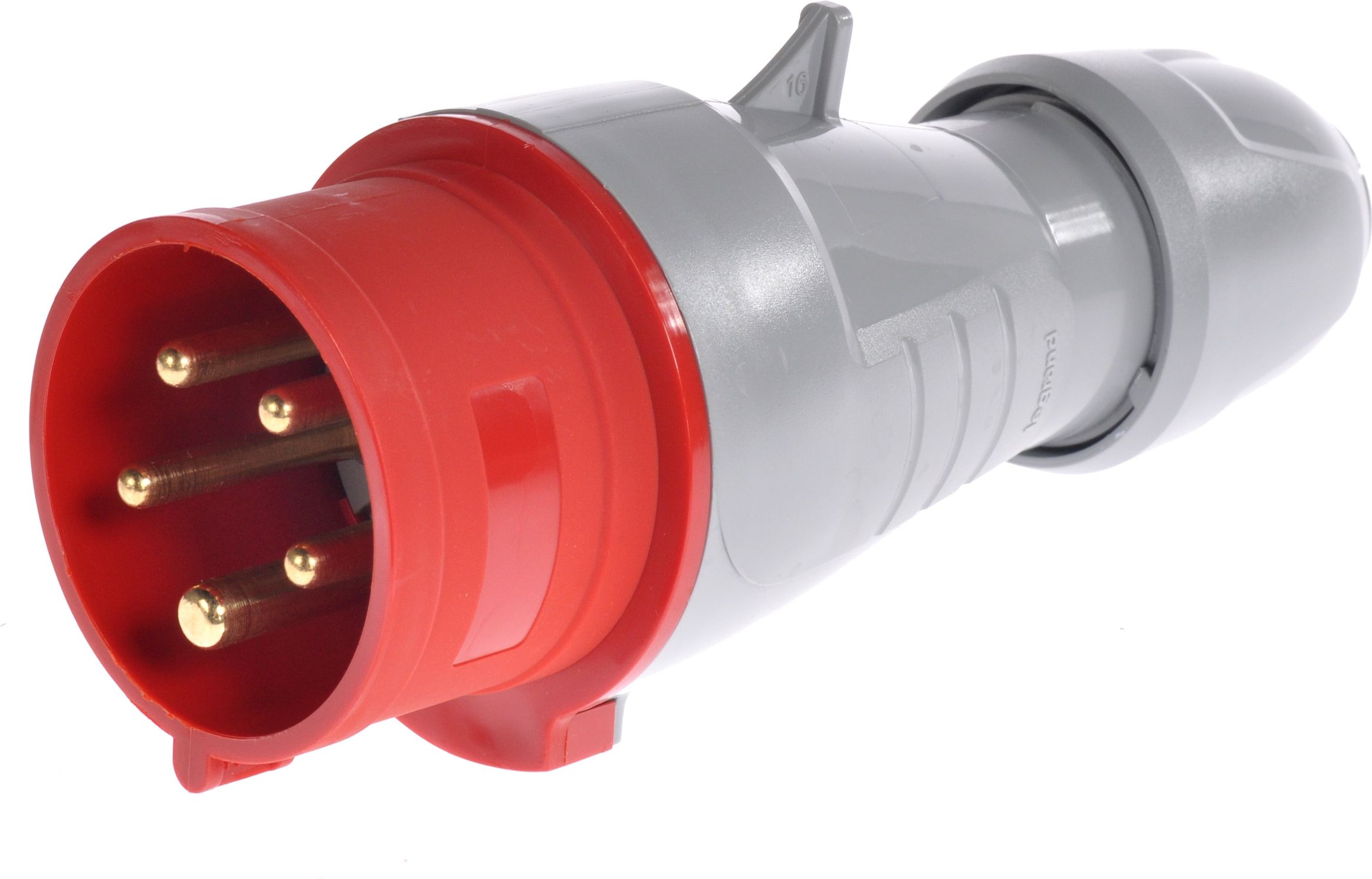 Legrand Wtyczka przenośna 5P 16A 400V czerwona IP44 P17 TEMPRA PRO (555129)