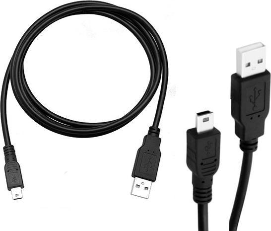 Фото - Кабель FOREVER Kabel USB  USB-A - miniUSB 1 m Czarny 