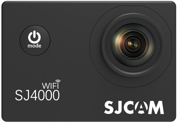 Kamera SJCAM Kamera Sportowa SJCAM SJ4000 WiFi Żółta + Selfiestick