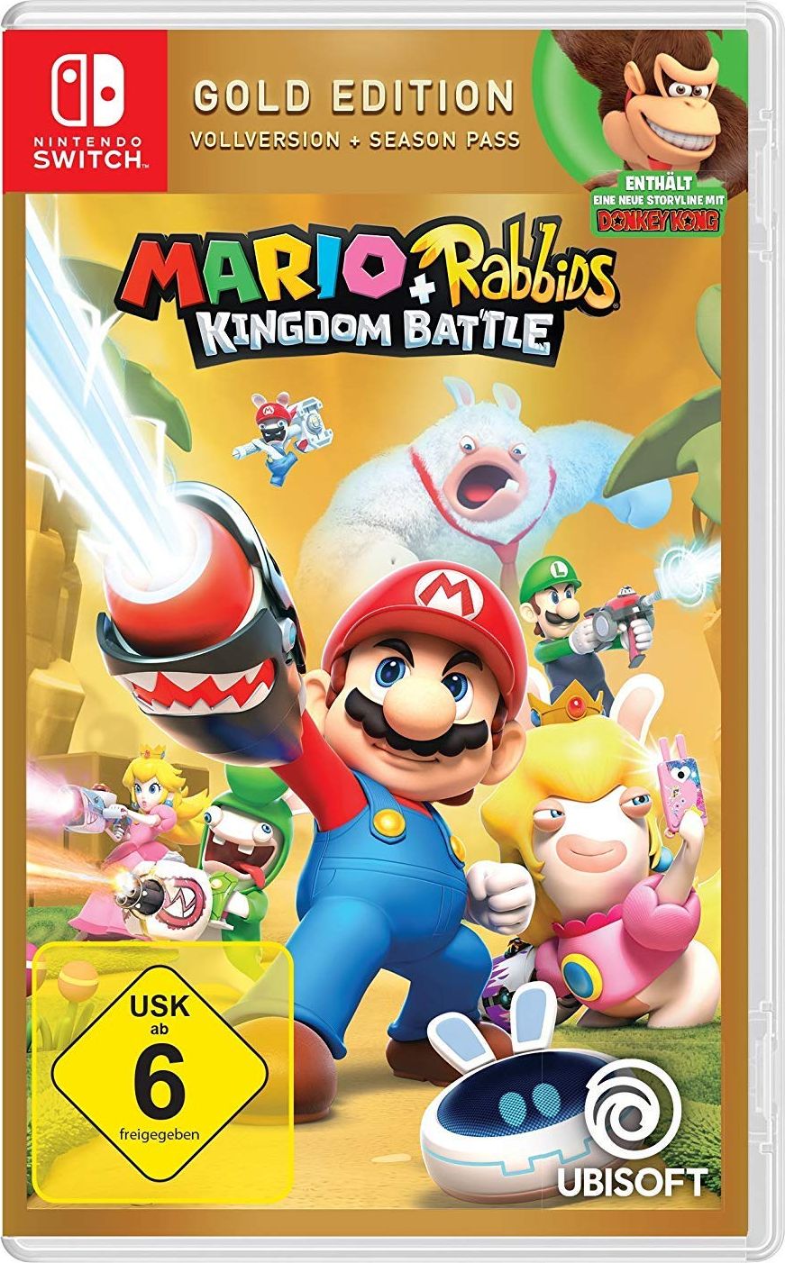 Mario + Rabbids Kingdom Battle Gold Edition Nintendo Switch