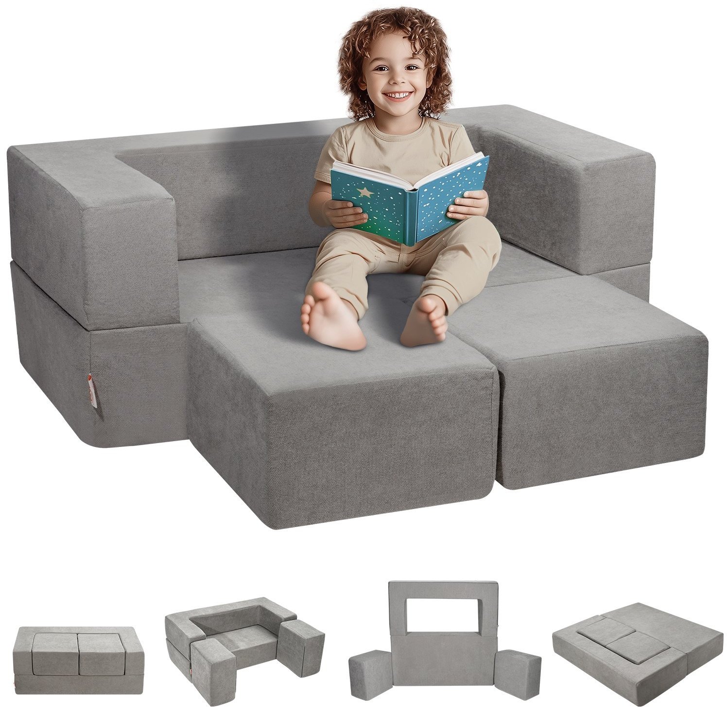 Mini Sofa dla Dzieci Kanapa do Pokoju Dziecka Kanapa Dziecięca