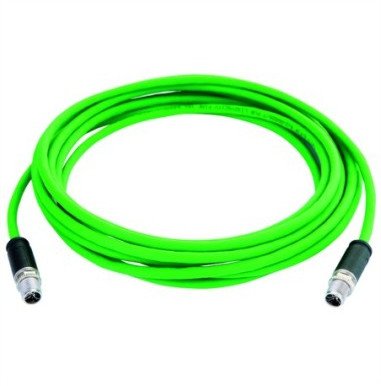 TELEGRTNER STX M12x1-M12x1 VL X-cod. Kat.6A, CP01CP01B-SFTP2607C7-1PUR-A0200, 2 m