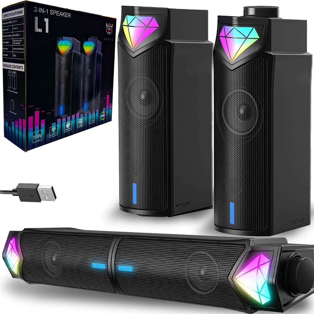 Głośniki komputerowe Onikuma Głośniki gamingowe L1 czarny