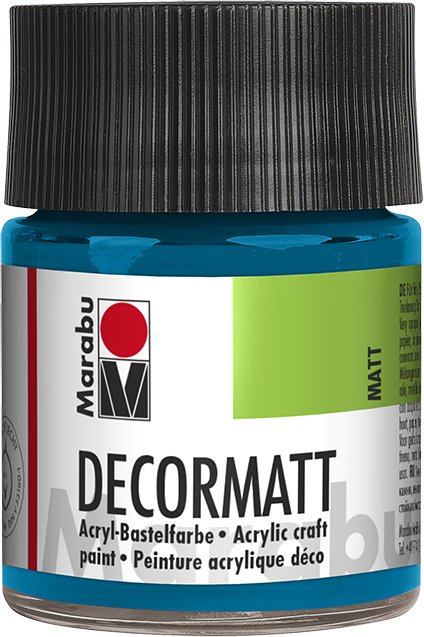 Marabu Marabu 14010005056, 50 ml, Cyan, Matte, Bottle, Weatherproof