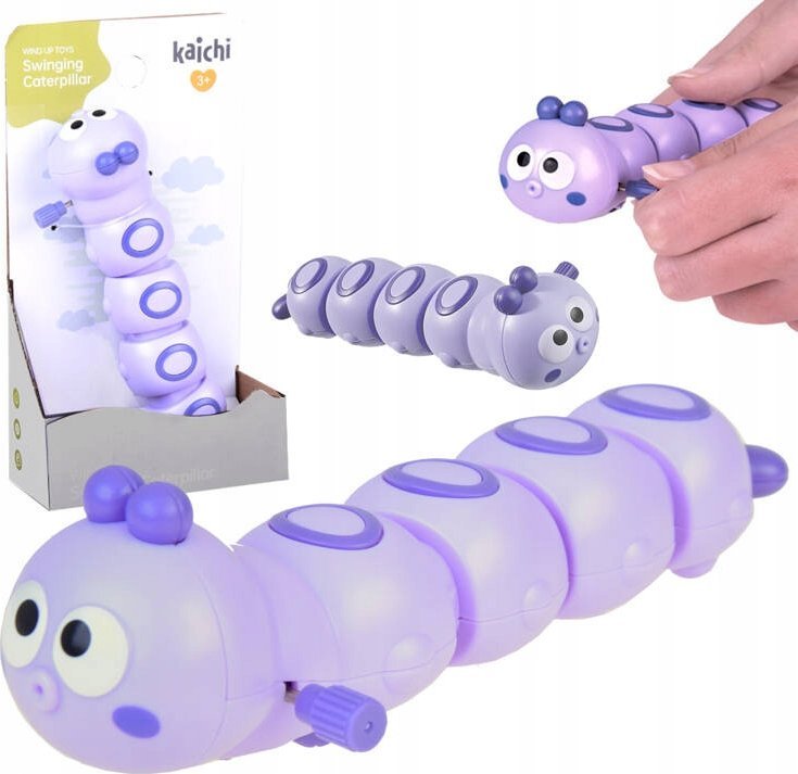 Urocza nakręcana Gąsieniczka Zabawka dla dziecka Gąsienica ZA5451