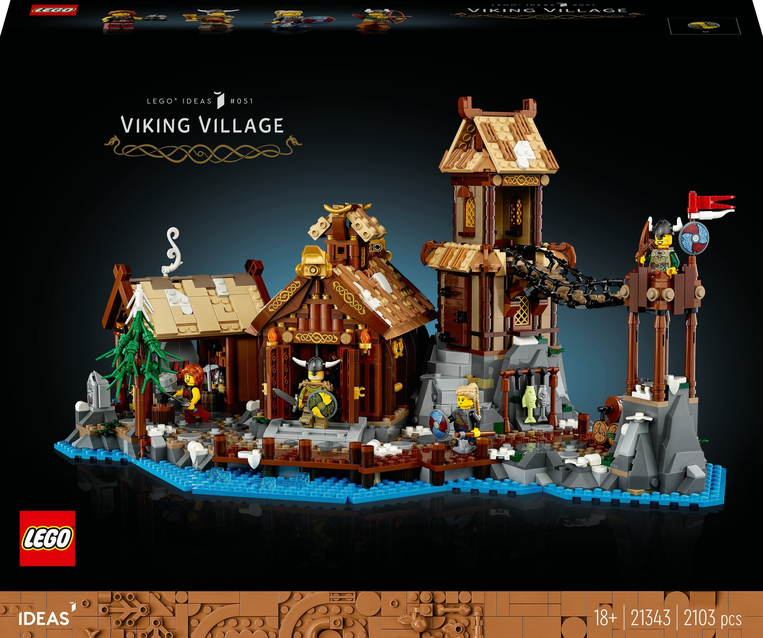 LEGO Ideas Wioska Wikingów (21343)