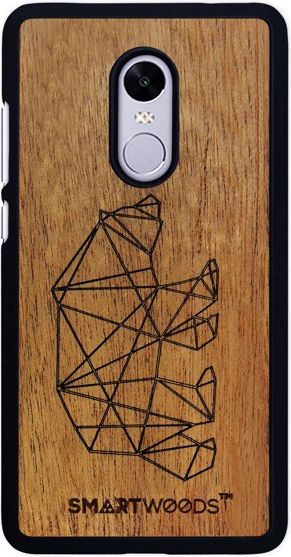 Фото - Чохол SmartWoods Case Etui Drewniane Bear Xiaomi Redmi Note 4