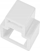 Alantec Blokada wtyku RJ45 przed nieautoryzowanym wypięciem, kolor biały (opakowanie 24 szt. + klucz) (WT-BW-07)