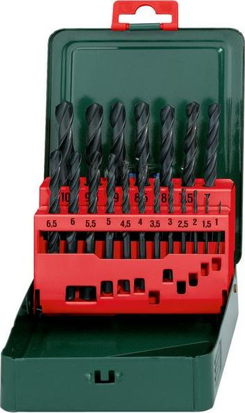 Wiertło Metabo ZESTAW WIERTEŁ DO METALU HSS-R 19elem. 1 - 10mm MET627151000