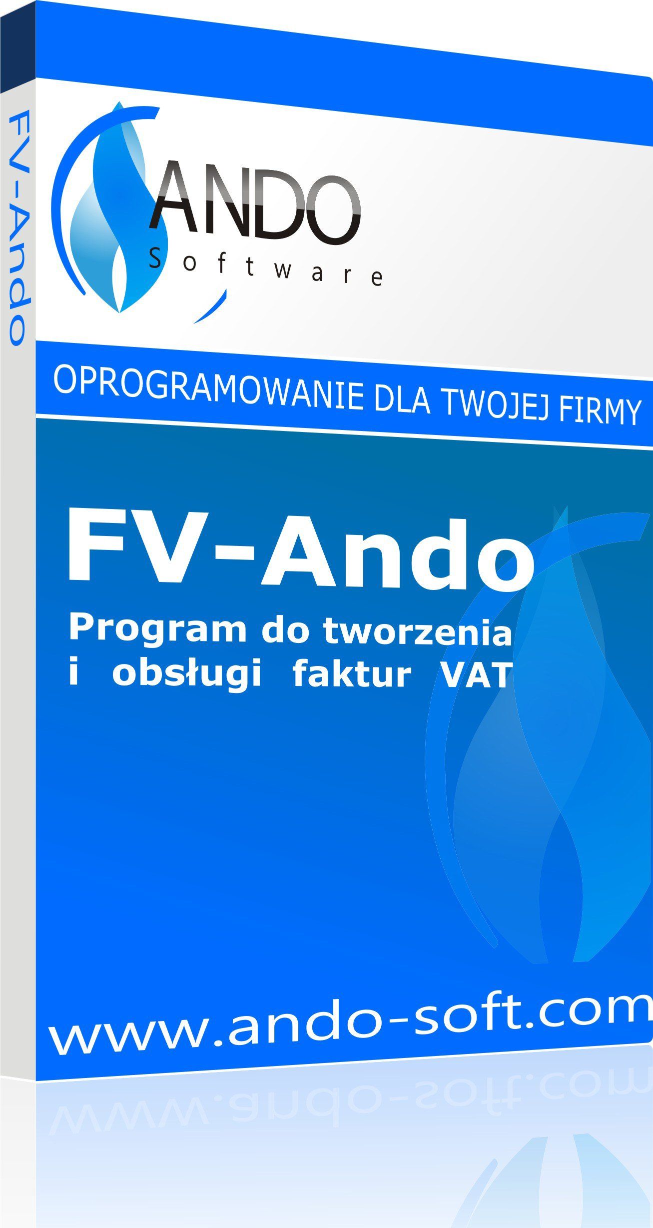 Program Ando Software Program do fakturowania FV-Ando ESD - wersja elektroniczna