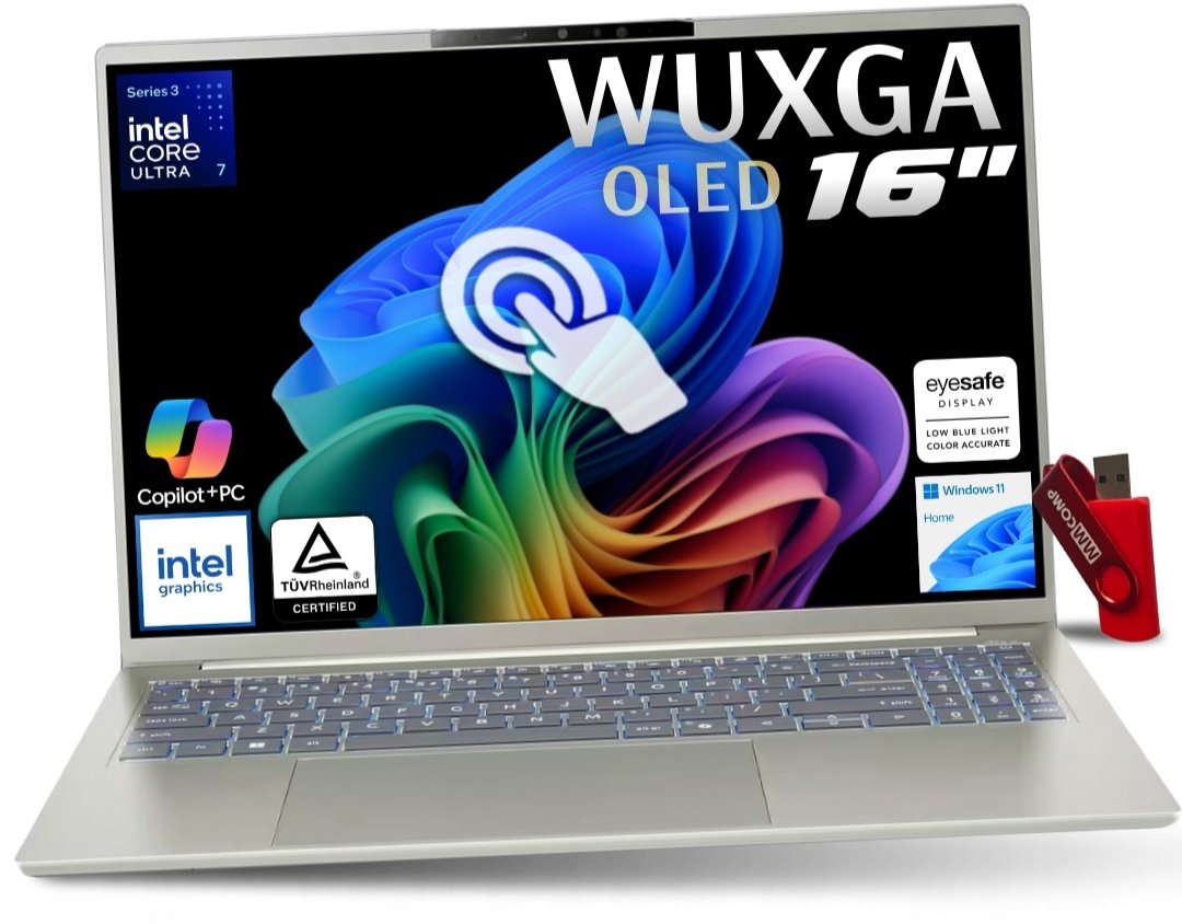 Acer Swift Go 16 AI Intel U7 355 32GB 1TB SSD WUXGA OLED 95% DCI-P3