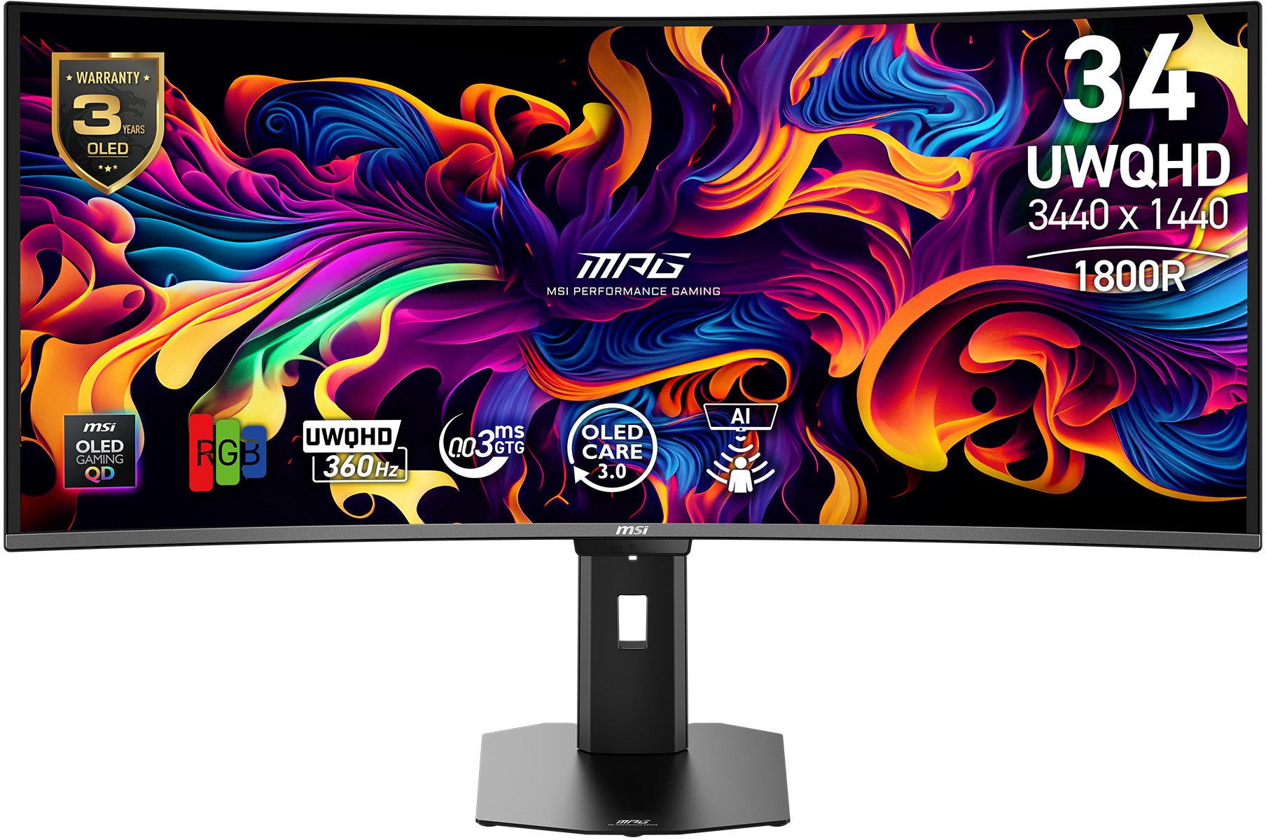 Monitor MSI MPG 341CQR QD-OLED X36
