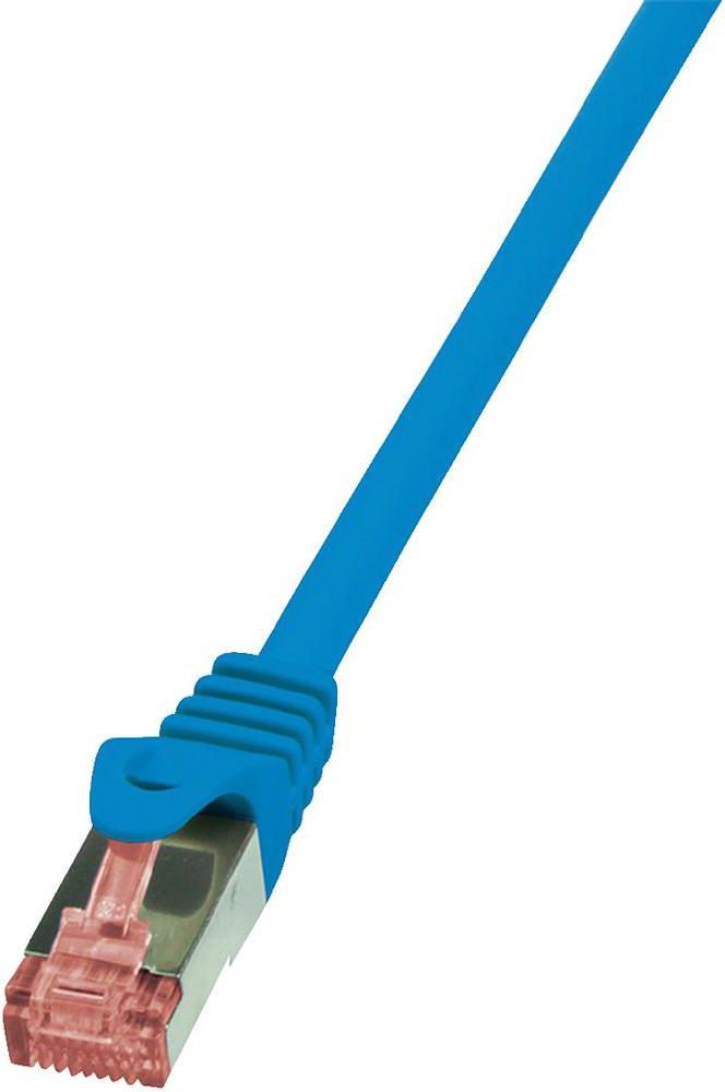 LogiLink Patchcord CAT.6 S/FTP 10m, niebieski (CQ2096S)