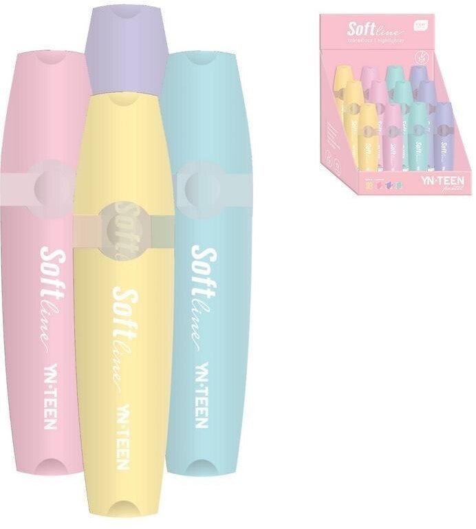 Interdruk Zakreślacz Softline (12szt) YN TEEN