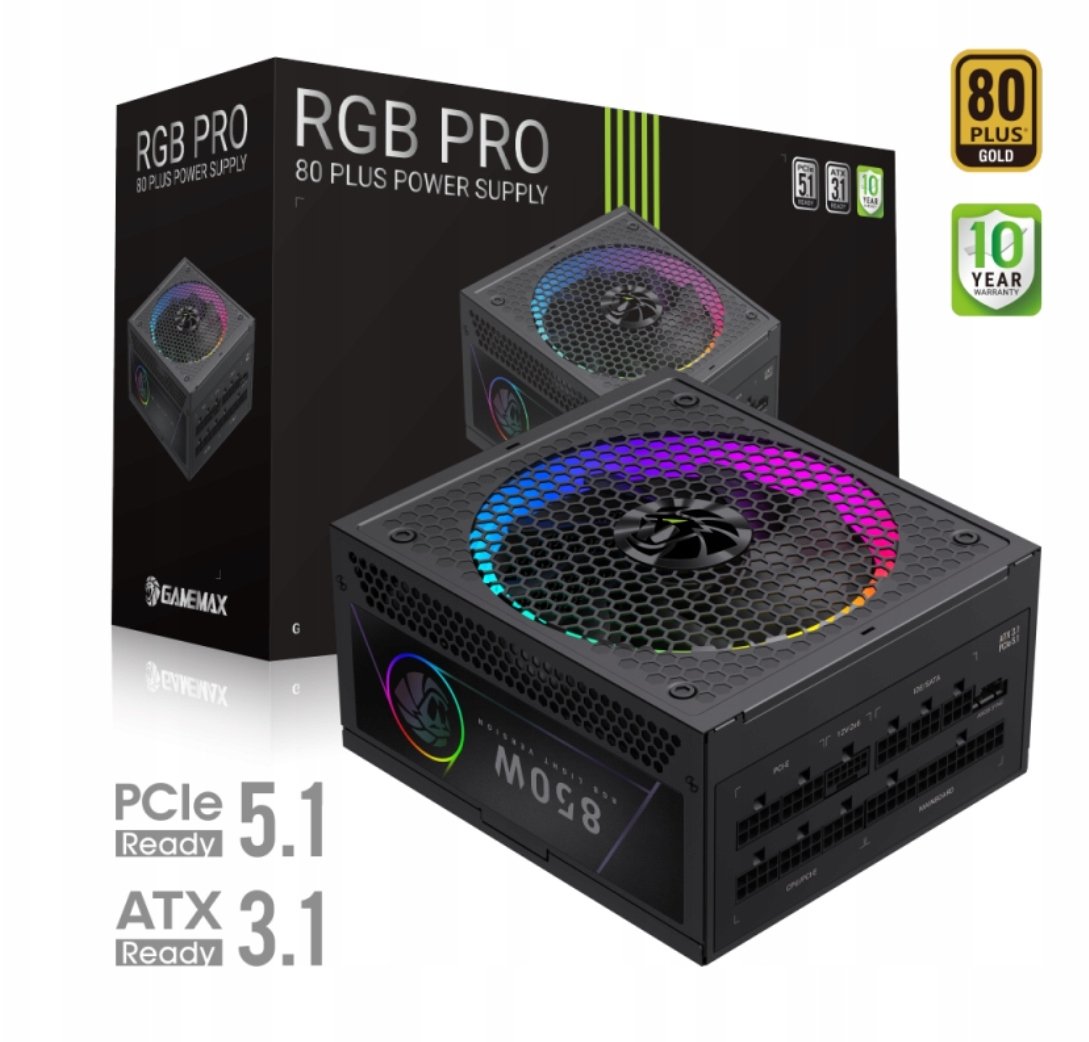 Zasilacz GameMax Gamemax PSU | GS 750G | 750 W | SFX | Full Modular