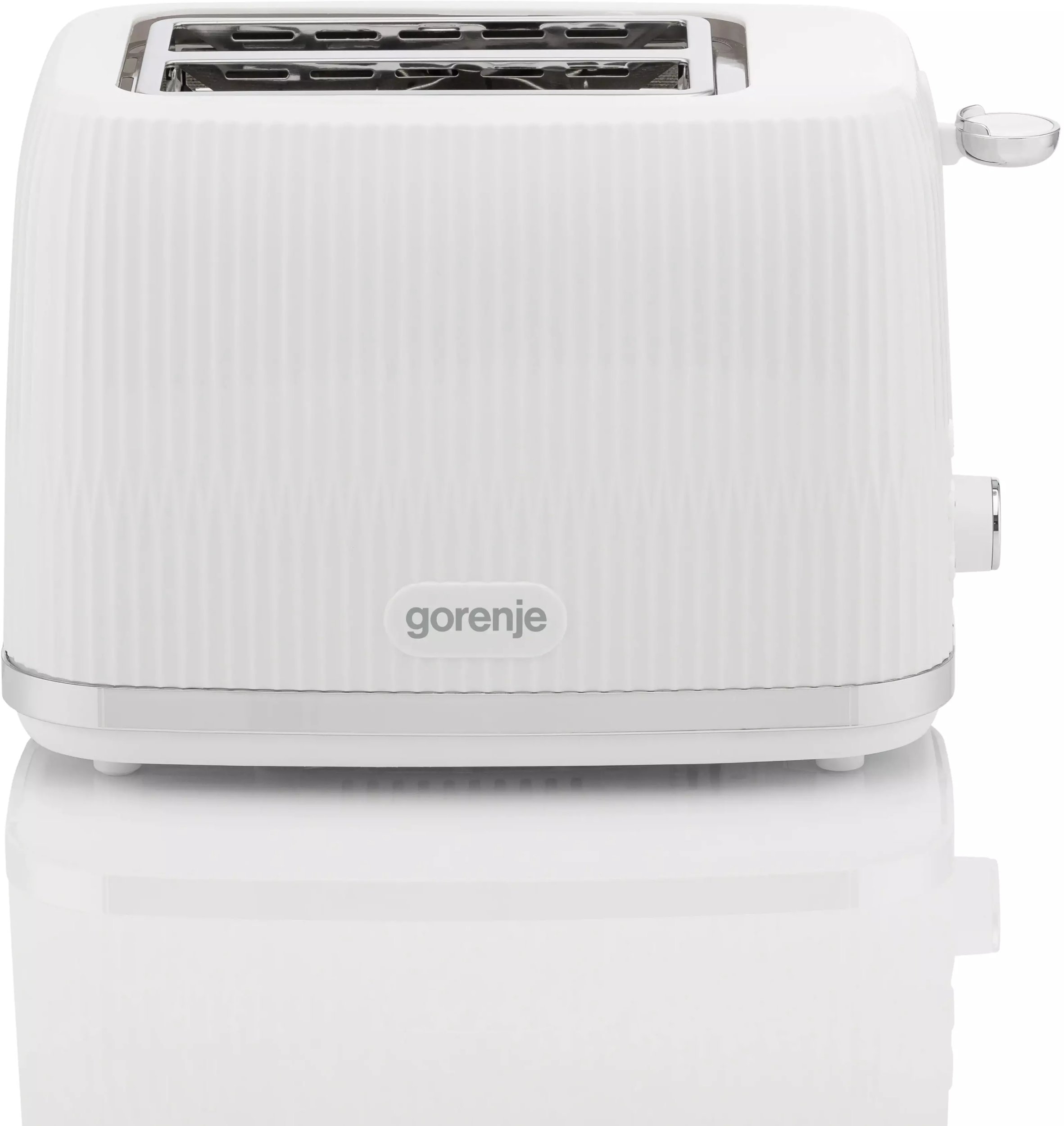 Toster Gorenje Gorenje T850DPW Toaster, Power 850 W, 2 slots, White | Gorenje