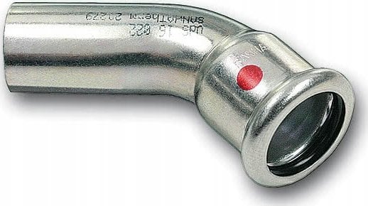 SANHA -Therm Łuk nyplowy 45° ZWxZZ 76,1