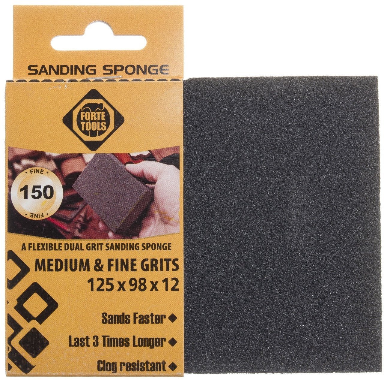 Forte GRINDING SPONGE 125X98X12 MM