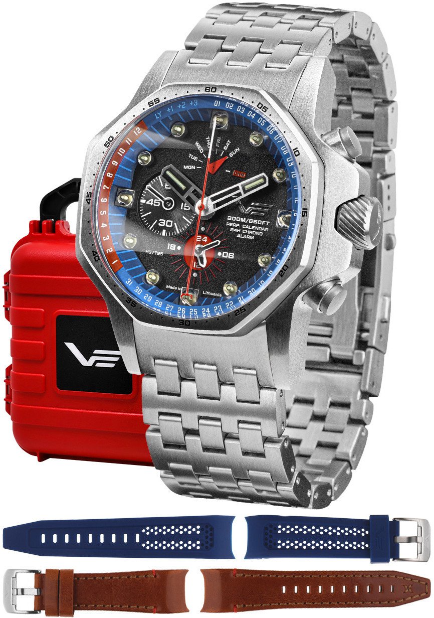 Zegarek Vostok Europe Zegarek męski Vostok Europe YM86-640A696B srebrny