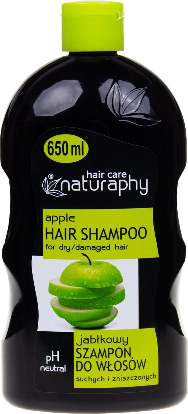 BluxCosmetics Szampon jabłkowy do włosów suchych i zniszczonych 650 ml