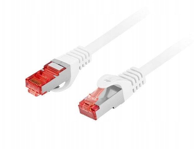 PATCHCORD KAT.6 S/FTP LSZH CU 5M BIAŁY FLUKE PASSED LANBERG
