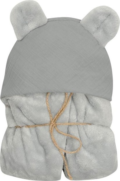 BabyMatex Kocyk 95 x 95 z Kapturkiem Koala Muslin 02