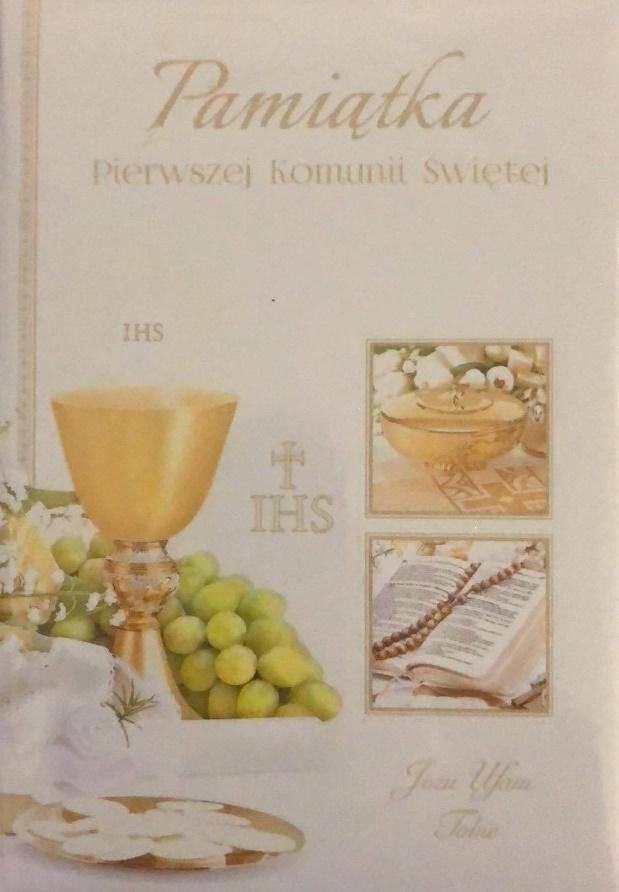 Panorama Książeczka brokat A5 Komunia wzór nr 017