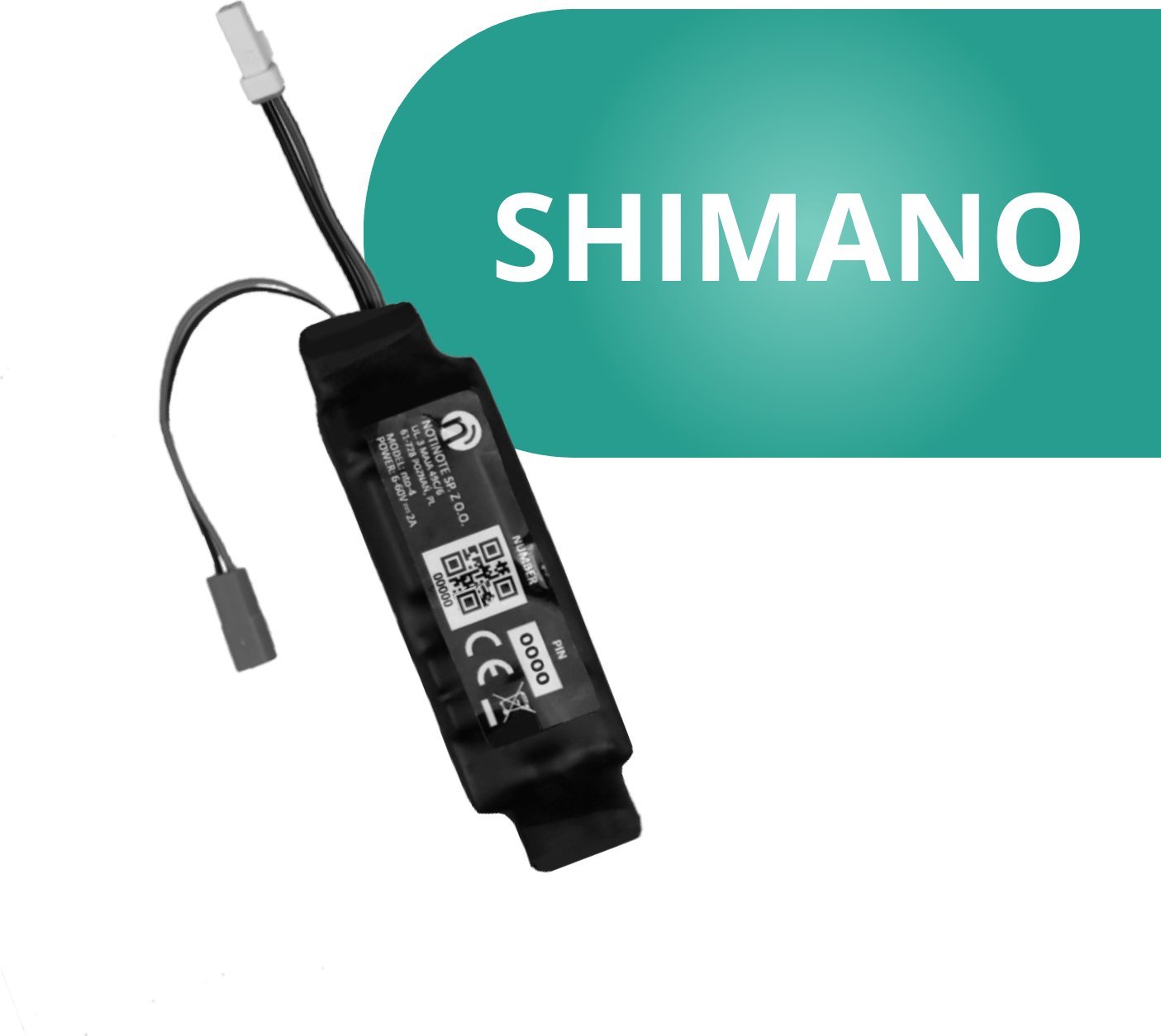 Moduł GPS notiOne Lokalizator notiOne GPS Connect Shimano E-bike