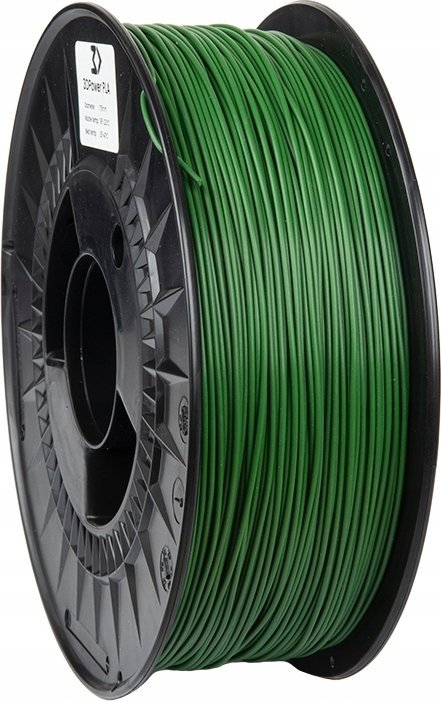 3DPower Filament 3DPower Basic PLA 1.75mm Zielony 1kg