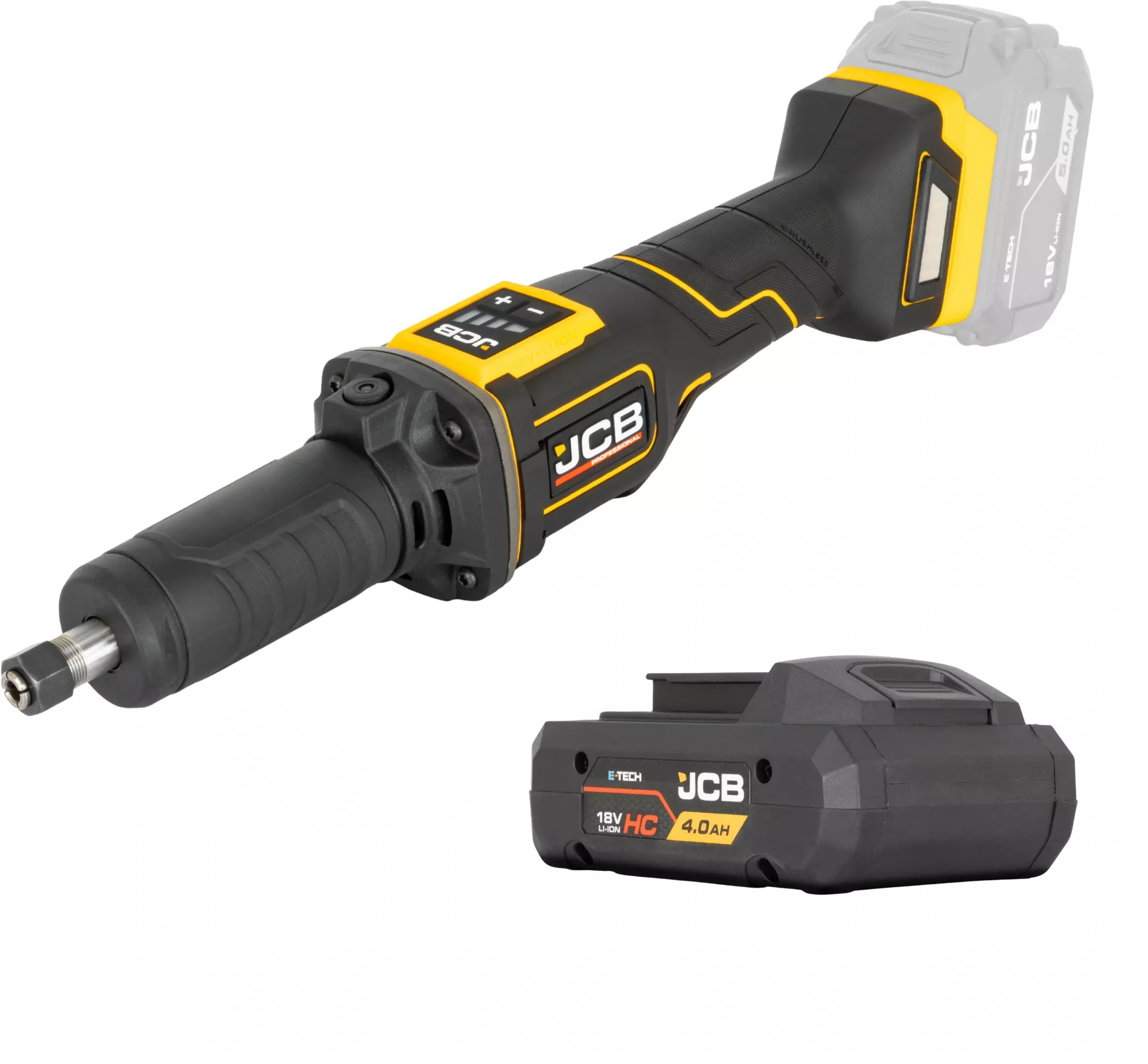 JCB Professional 18V Szlifierka Trzpieniowa Akumulator 4Ah