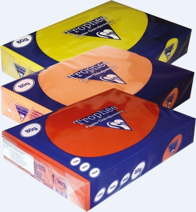 Clairefontaine Papier xero A4 80g TROPHEE różowy XCA41771 CLAIREFONTAINE