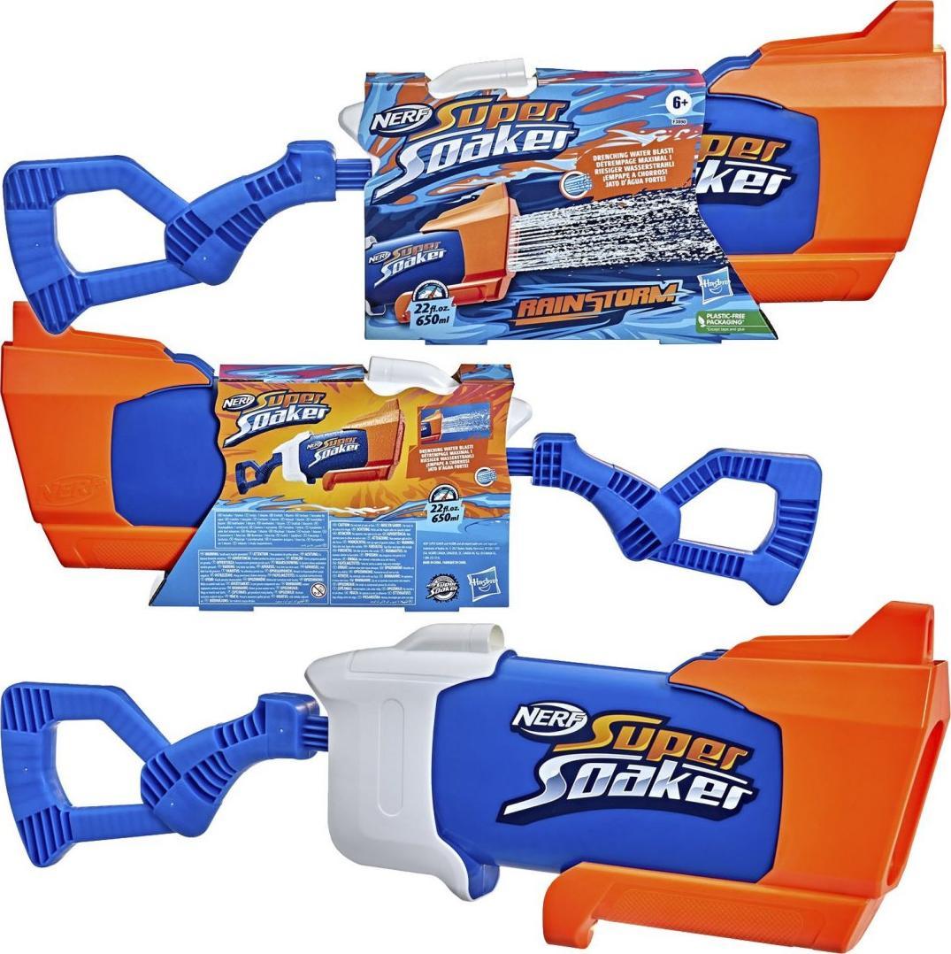 Nerf Hasbro Super Soaker Rainstorm, water pistol (blue/orange)
